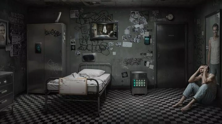 密室逃脱精神病院游戏(2)