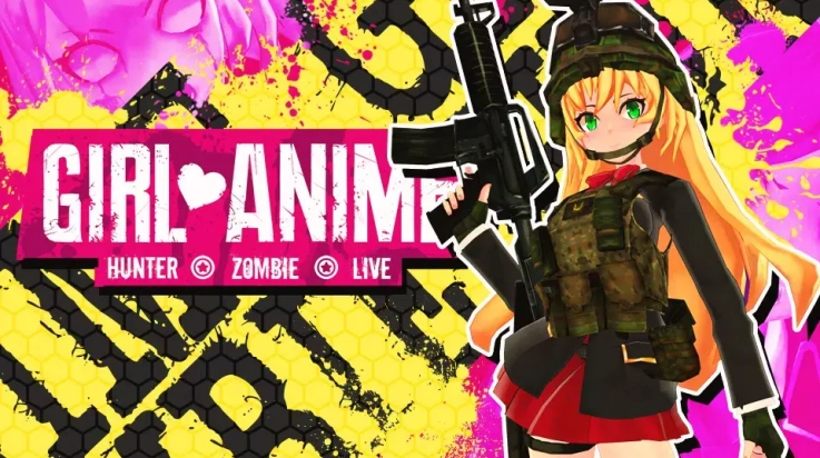 动漫女孩僵尸猎人现场图3