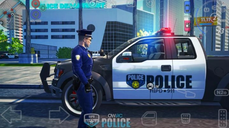 开放世界警察追逐模拟器游戏(OWRCPolice)