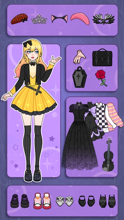 魔法日记纸上装扮游戏(魔法日记：纸上装扮（国际服）安装器)