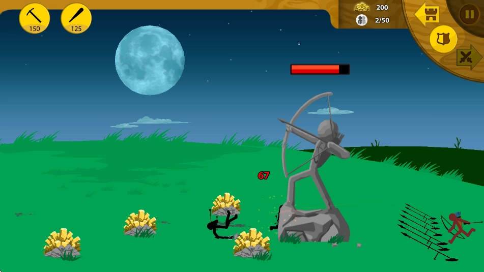 火柴人战争999999钻999999金币最新版1