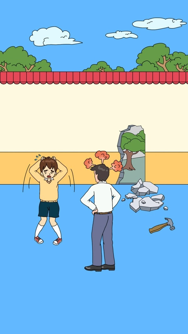 爸爸不让我进游乐场游戏(1)