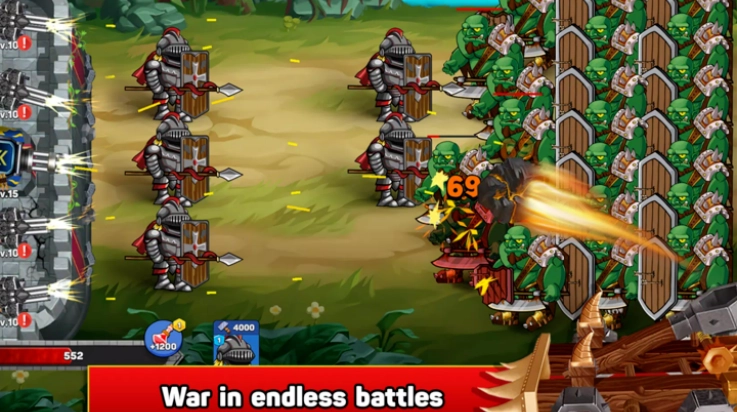 城堡防御怪物防御者游戏(MonsterDefender)(4)