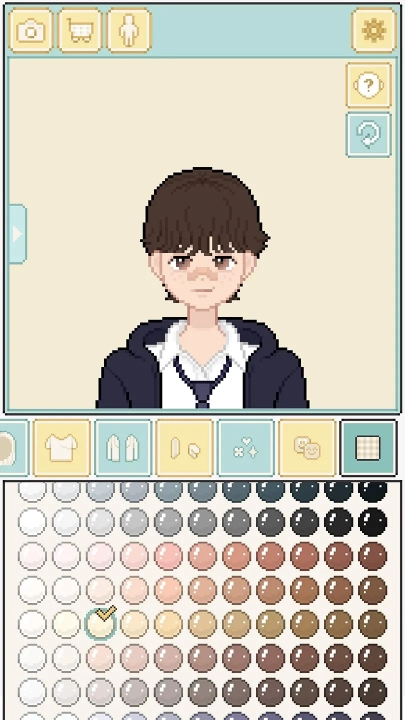 制作我的像素头像游戏