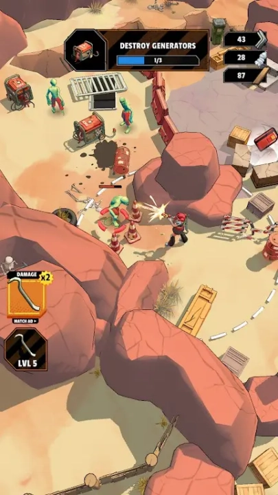 僵尸朋克战斗与生存手机版