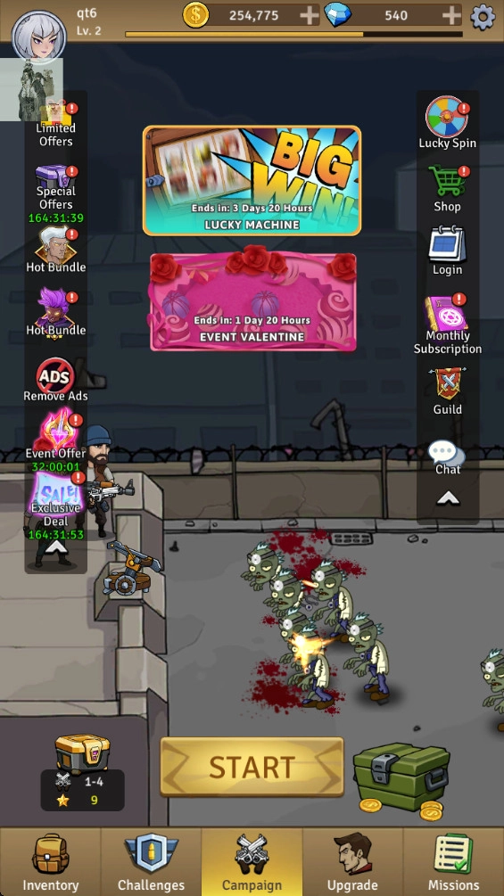 僵尸战争空闲防御免内购(ZombieWar)(4)