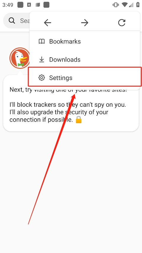 duckduckgo搜索引擎
