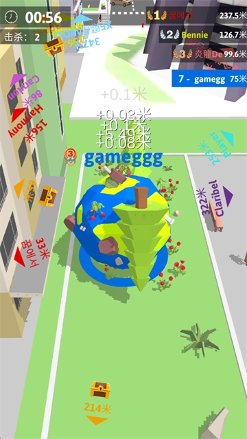 滚动大作战游戏