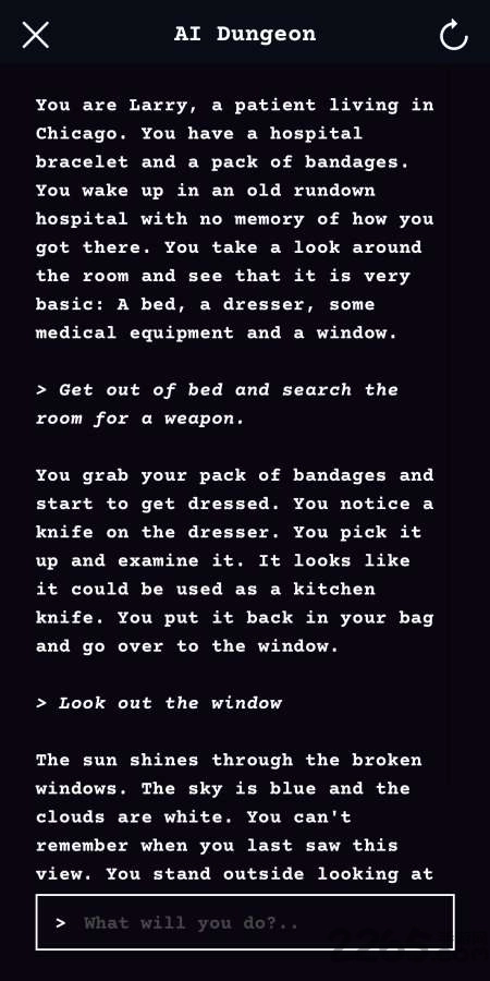 AIDungeon手機(jī)版截圖1