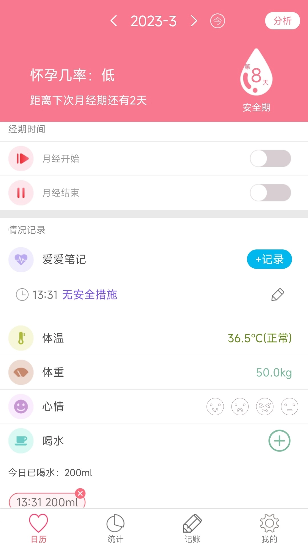 排卵期安全期日历-图1