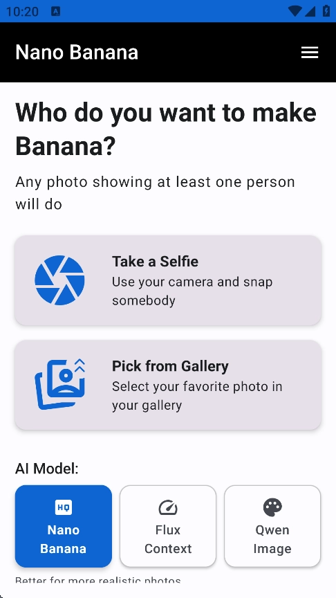 NanoBanana安卓版截图1