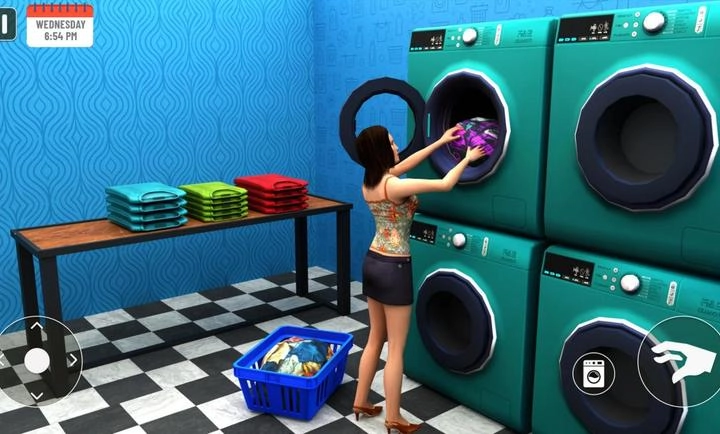 3D自助洗衣店游戏(2)