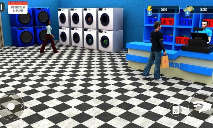 3D自助洗衣店游戏(4)