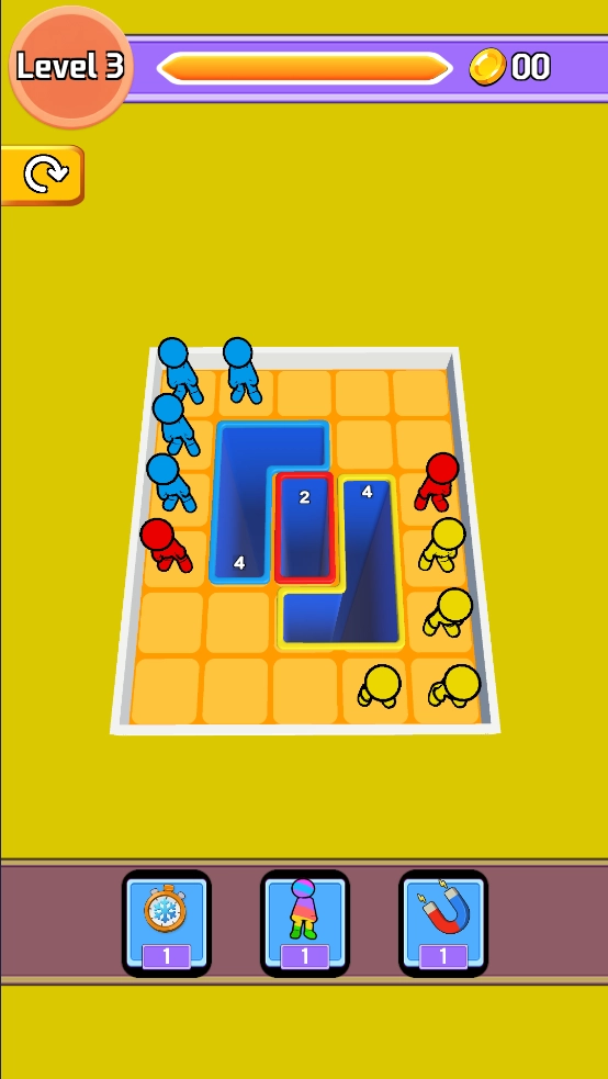 色块远离人群小游戏(ColorBlock：PeopleAwayJam)图1