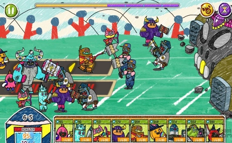 怪物大战僵尸图3