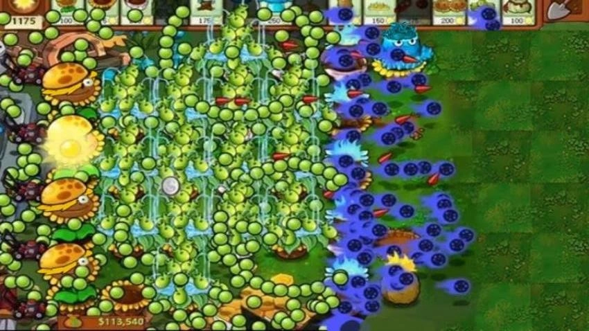 杂交植物勇战僵尸图2