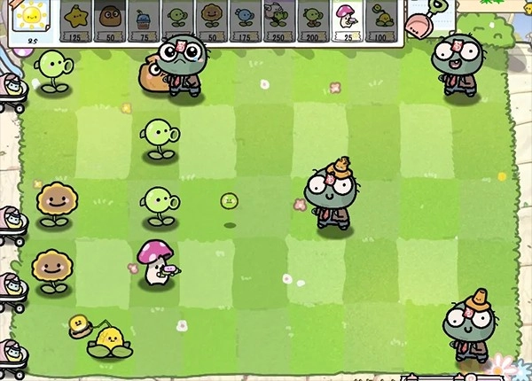 植物大战僵尸幼儿园版图1