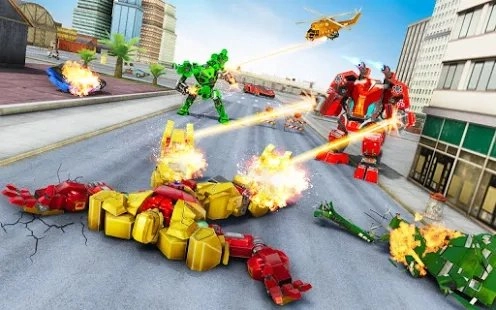 多机器人变革大战