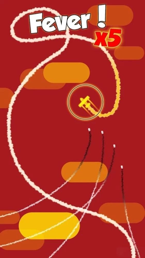 躲避导弹的飞机图1