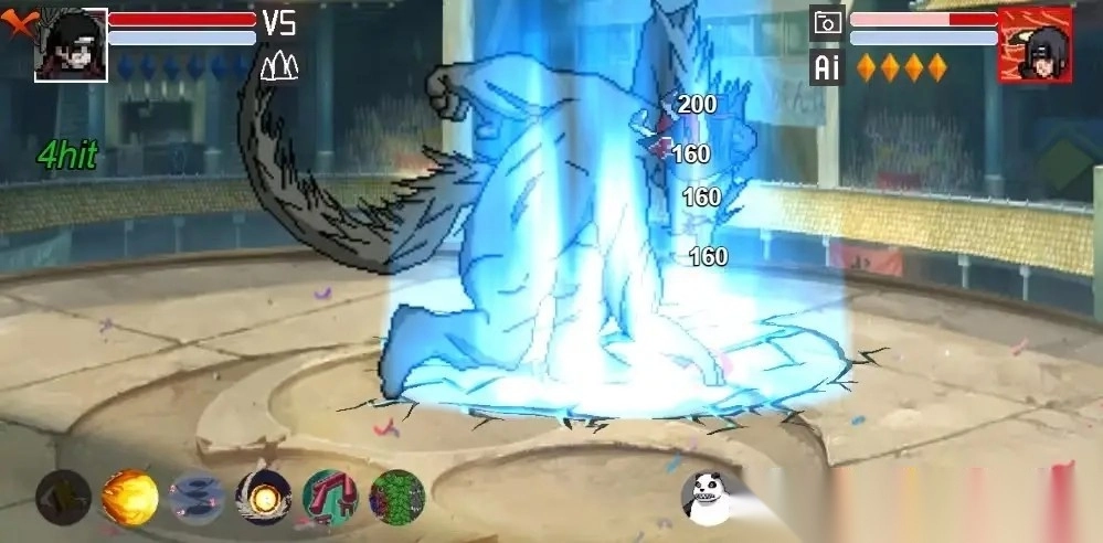 像素火影红面具单机版安卓免费版v2.0.1安卓最新版图4