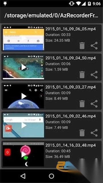 AZScreenRecorderapkv6.5.4安卓中文版图3