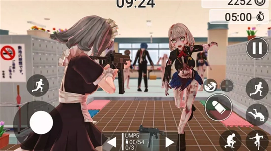 动漫女孩僵尸猎人现场手机版