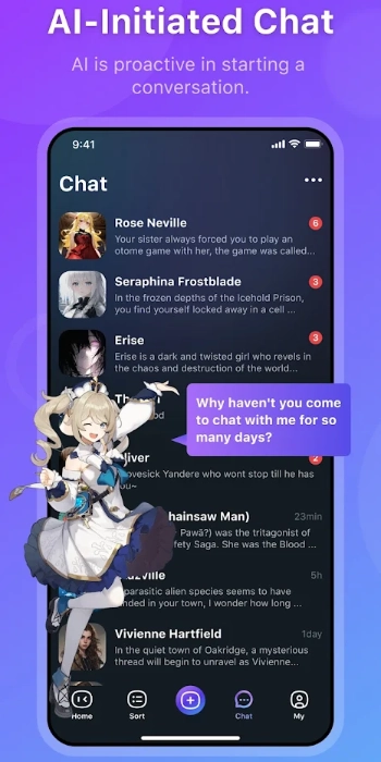 HiWaifuAI聊天软件手机版图2