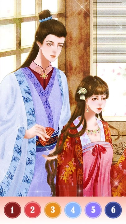 趣味数字涂色板(2)