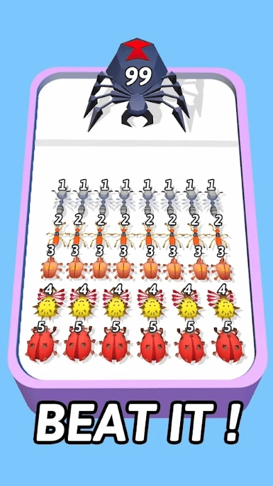 合并大师昆虫融合