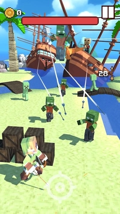 工艺方块弓箭手(1)