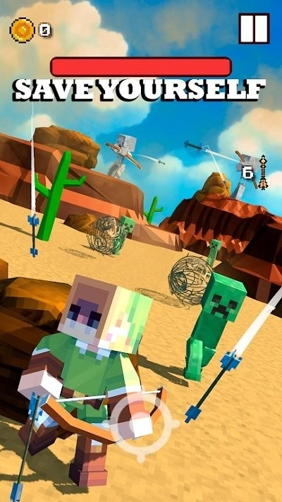 工艺方块弓箭手(3)