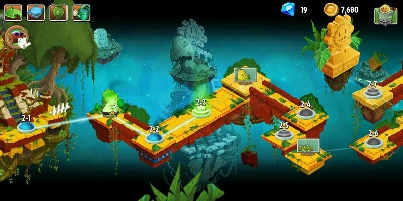 植物大战僵尸2eclise版图1