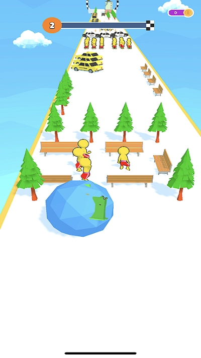 巨型圆球跑截图1