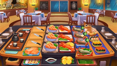 烹饪之家美味餐厅厨房