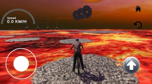 惊险自行车游戏2