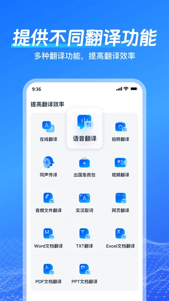 一键语音翻译最新版截图1