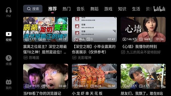 哔哩哔哩车机版(2)