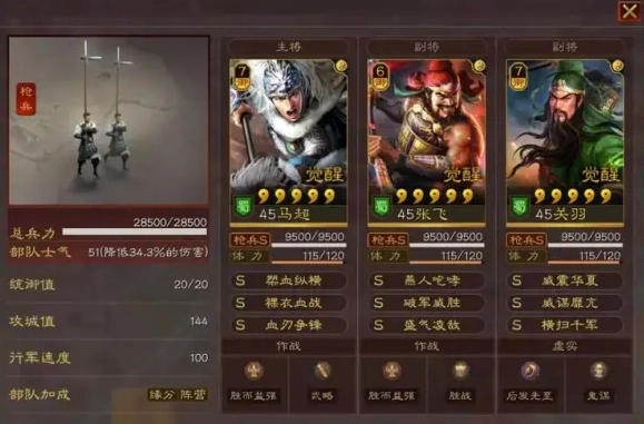 三国志战略版关张马组合的战法搭配技巧与推荐方案