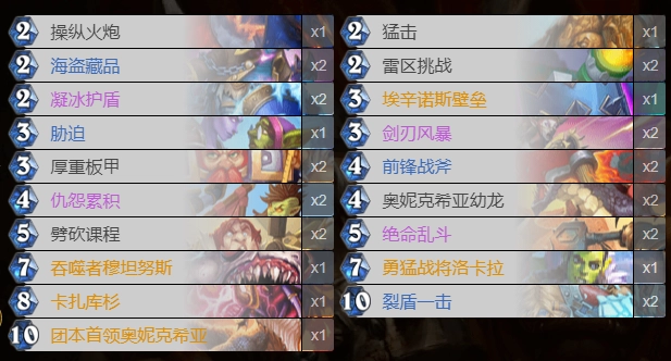 炉石传说防战卡组如何搭配以及防战卡组的玩法
