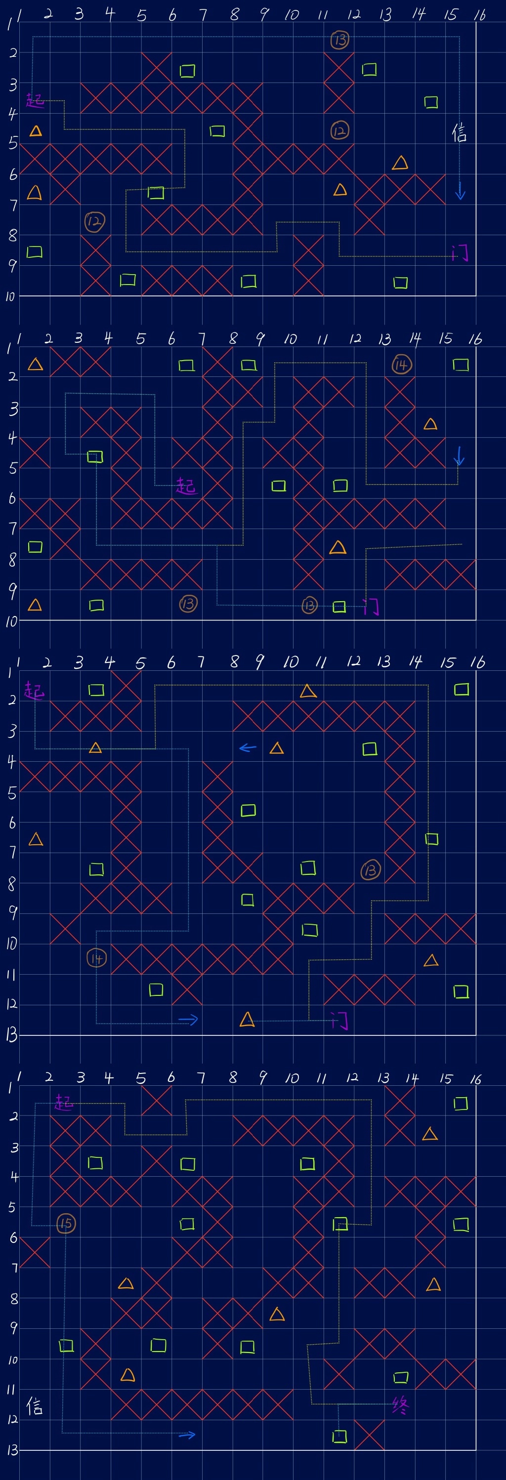 时空中的绘旅人星门中转站行进路线图