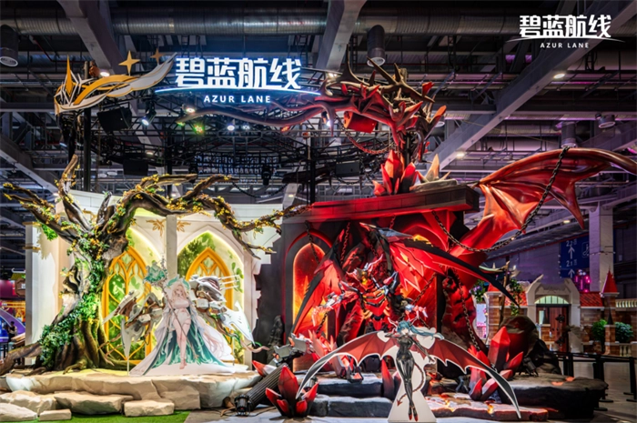精灵与恶魔同场共舞！《碧蓝航线》双生奇境主题展台震撼亮相BW2025！