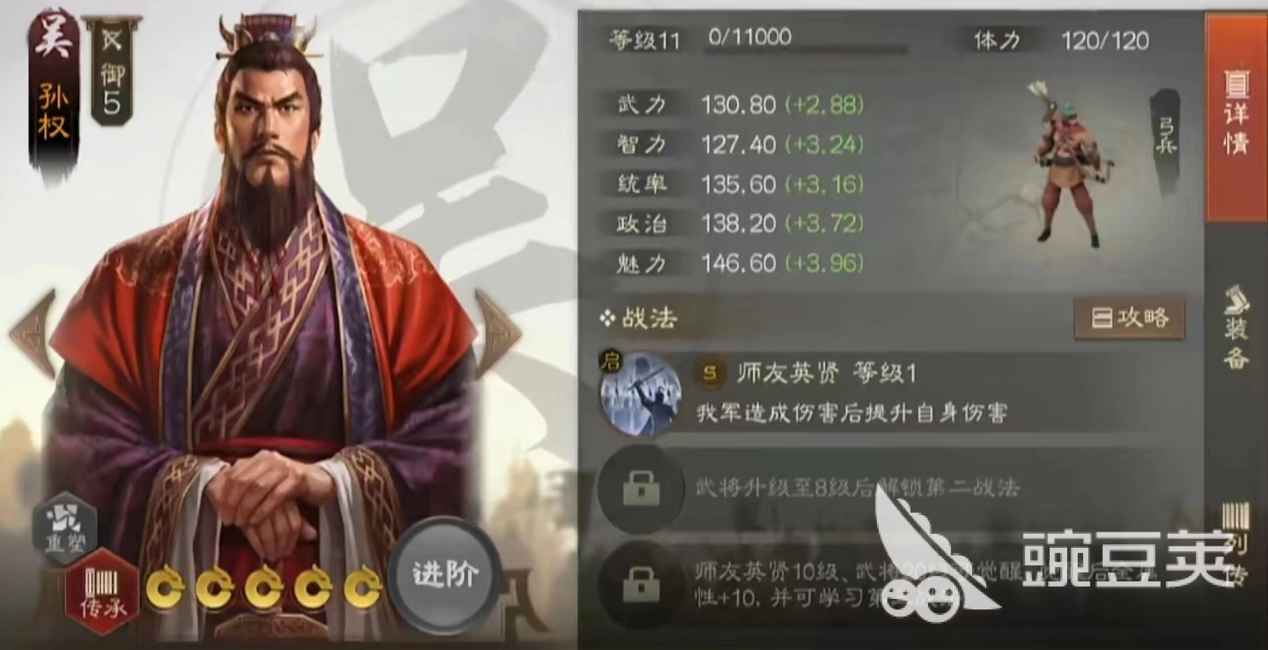 三国志战棋版中实力最顶尖的武将