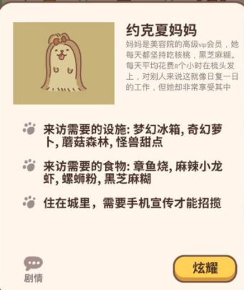 动物餐厅顾客解锁图鉴总览