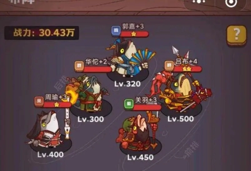 咸鱼之王队伍组合攻略
