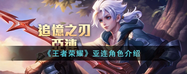 王者荣耀亚连英雄解析