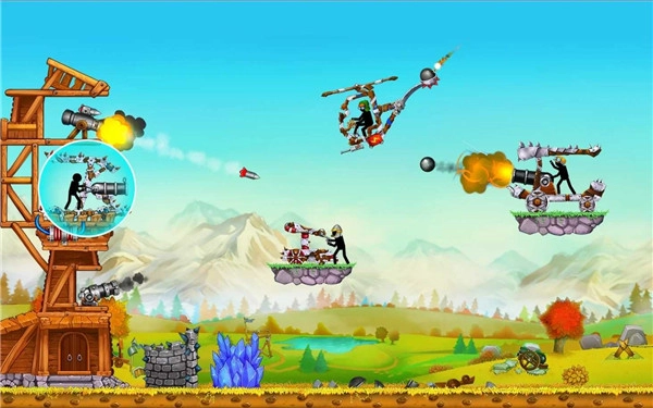 火柴人之守卫城堡2官方版图2