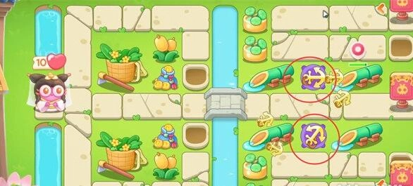 《保卫萝卜4》白萝卜传奇第58关通关攻略图解全览