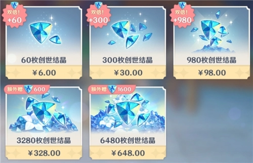 原神首充双倍是否值得购买？首充购买有哪些推荐？