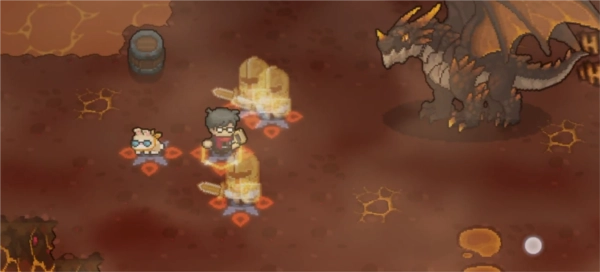 《元气骑士前传灰烬火龙BOSS技能打法攻略深度解析》