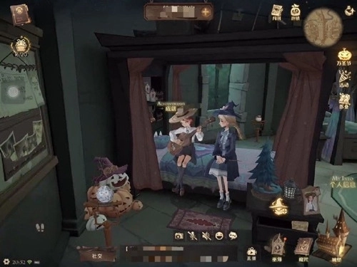 哈利波特魔法觉醒中寝室弹琴及与室友同床的攻略